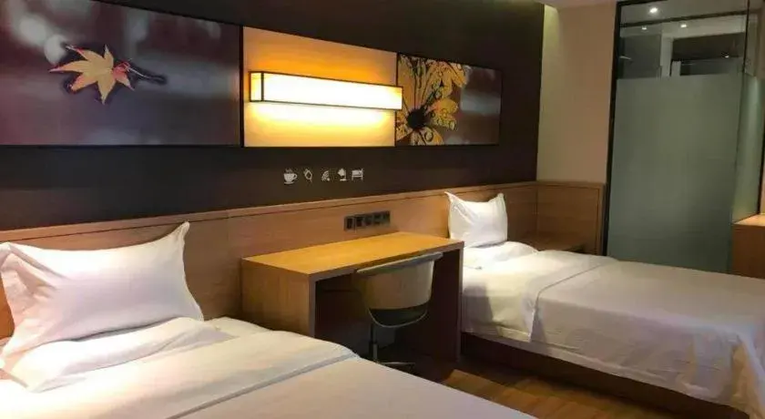 Bed in IU Hotel Beijing Yizhuang Economic Development Zone 2nd Chuangke Street Bed in IU Hotel Beijing Yizhuang Economic Development Zone 2nd Chuangke Street