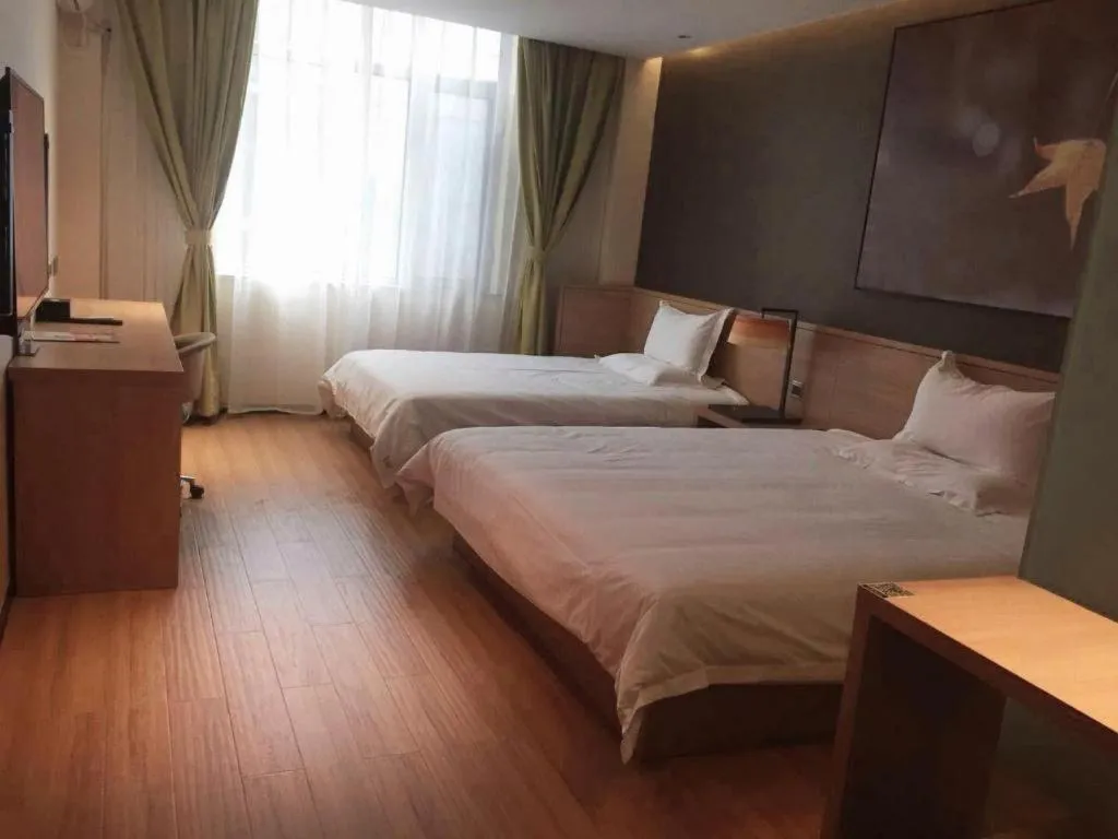 Bed in IU Hotel Beijing Yizhuang Economic Development Zone 2nd Chuangke Street