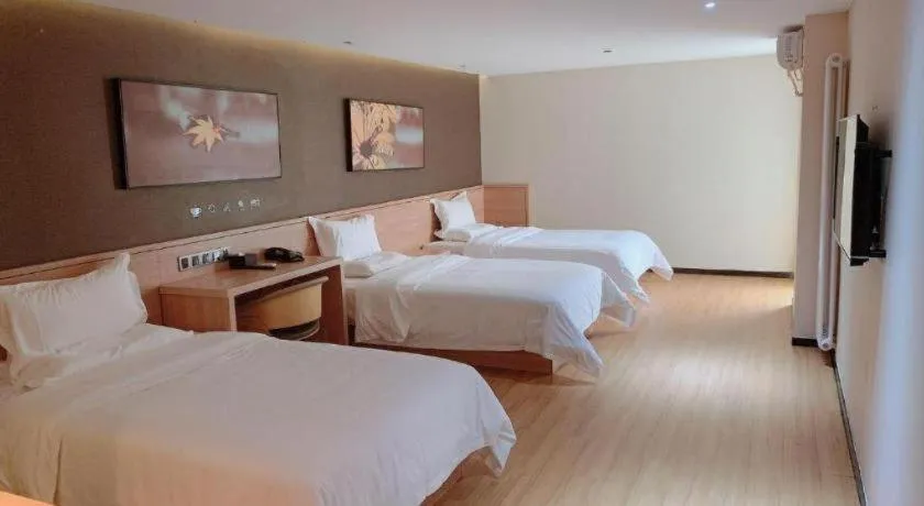 Bed in IU Hotel Beijing Yizhuang Economic Development Zone 2nd Chuangke Street