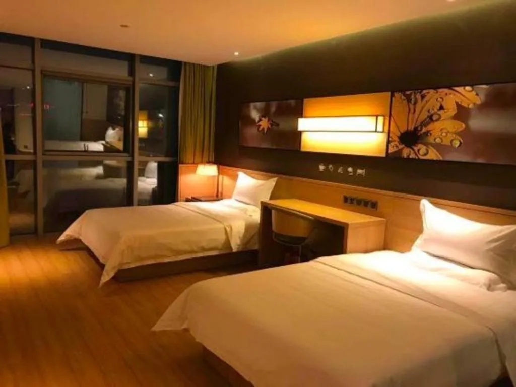 Bed in IU Hotel Beijing Yizhuang Economic Development Zone 2nd Chuangke Street