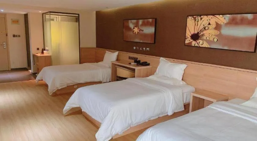 Bed in IU Hotel Beijing Yizhuang Economic Development Zone 2nd Chuangke Street