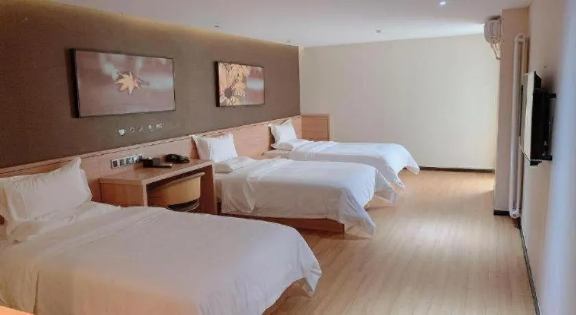 Bed in IU Hotel Beijing Yizhuang Economic Development Zone 2nd Chuangke Street