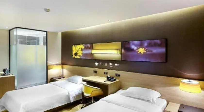Bed in IU Hotel Beijing Yizhuang Economic Development Zone 2nd Chuangke Street