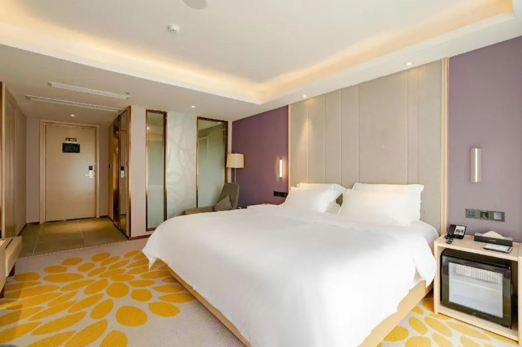Bed in Lavande Hotel Wuhan Houhu Avenue Xingye Road
