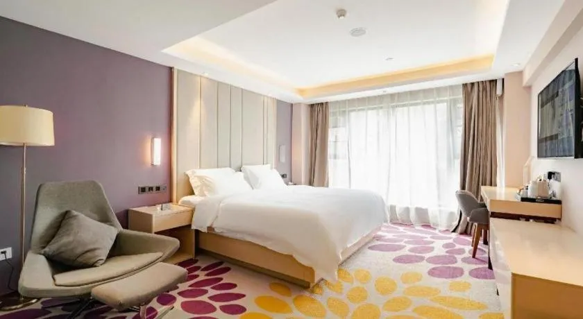 Bed in Lavande Hotel Wuhan Houhu Avenue Xingye Road