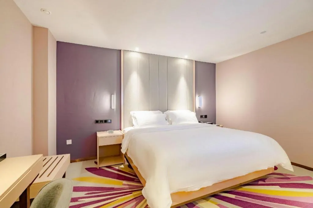 Bed in Lavande Hotel Wuhan Houhu Avenue Xingye Road