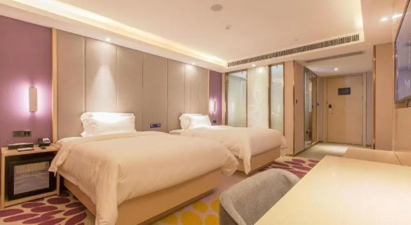 Bed in Lavande Hotel Wuhan Houhu Avenue Xingye Road
