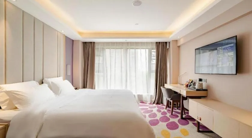 Bed in Lavande Hotel Wuhan Houhu Avenue Xingye Road