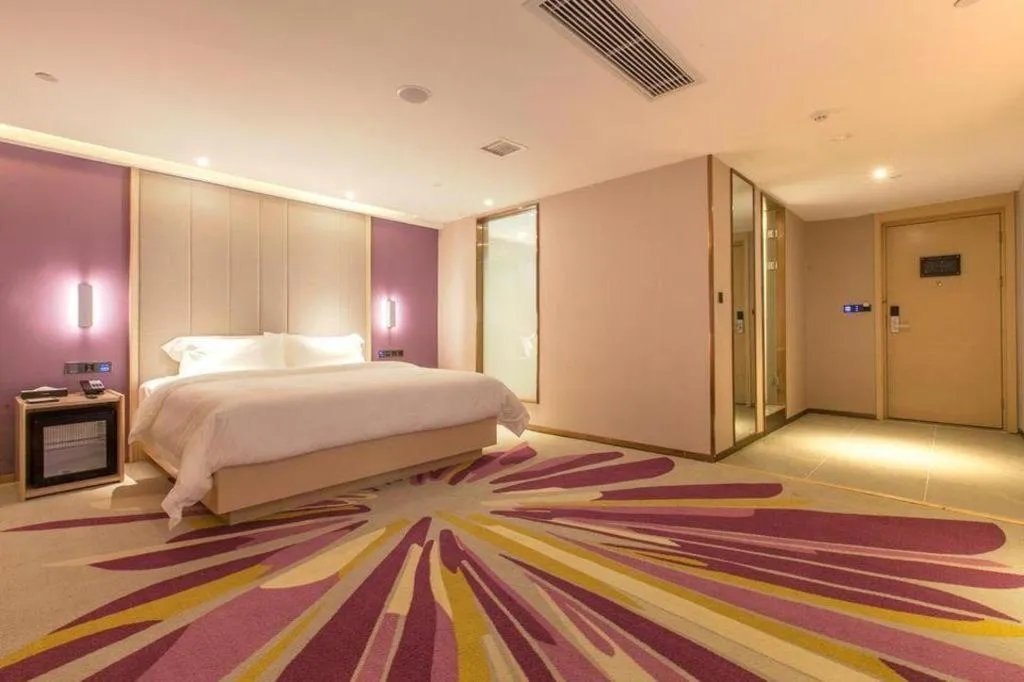 Bed in Lavande Hotel Wuhan Houhu Avenue Xingye Road