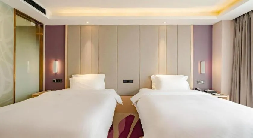 Bed in Lavande Hotel Wuhan Houhu Avenue Xingye Road