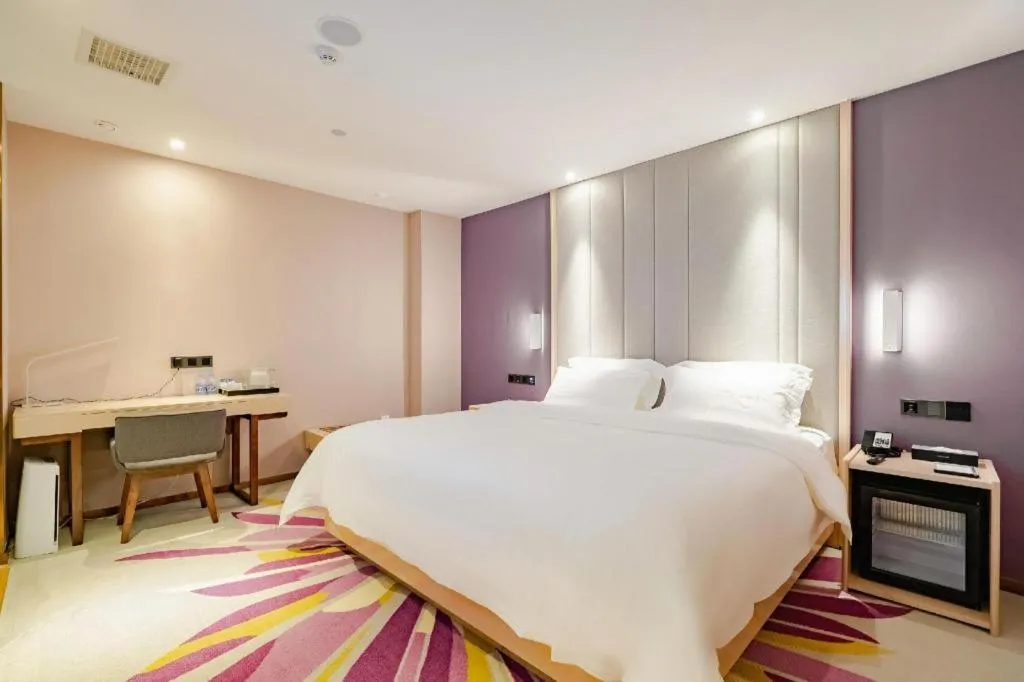 Bed in Lavande Hotel Wuhan Houhu Avenue Xingye Road