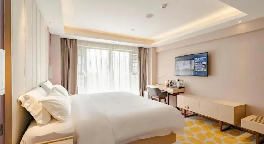 Bed in Lavande Hotel Wuhan Houhu Avenue Xingye Road