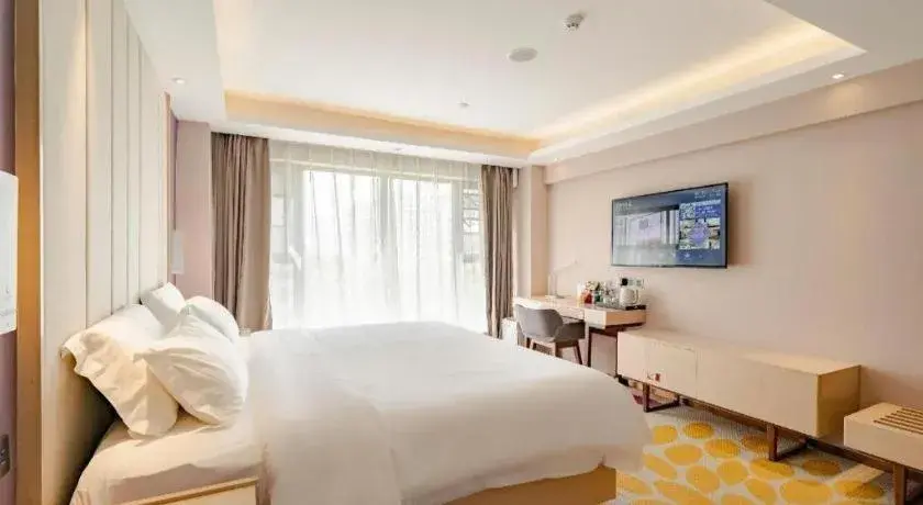 Bed in Lavande Hotel Wuhan Houhu Avenue Xingye Road Bed in Lavande Hotel Wuhan Houhu Avenue Xingye Road