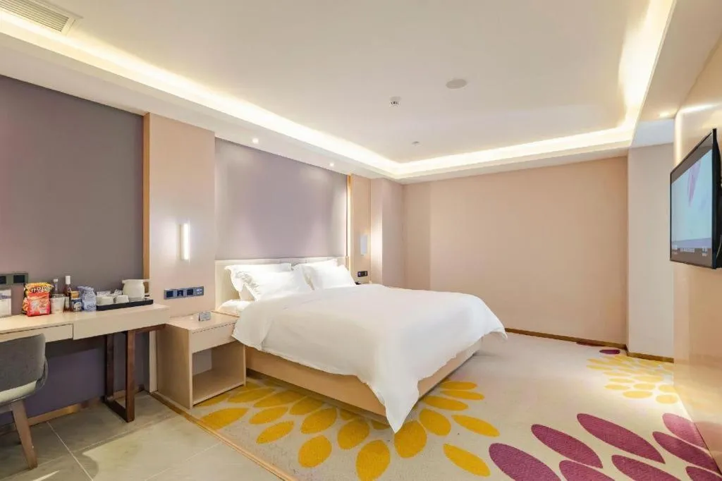 Bed in Lavande Hotel Wuhan Houhu Avenue Xingye Road