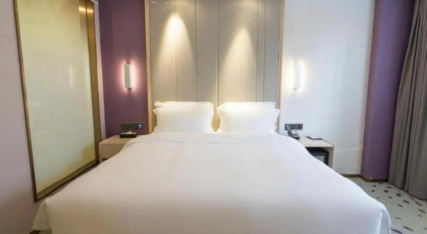Bed in Lavande Hotel Wuhan Houhu Avenue Xingye Road
