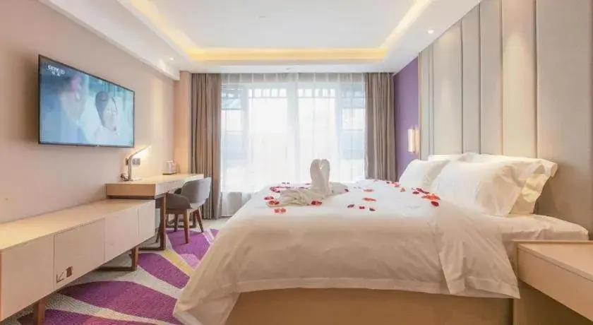 Bed in Lavande Hotel Wuhan Houhu Avenue Xingye Road Bed in Lavande Hotel Wuhan Houhu Avenue Xingye Road