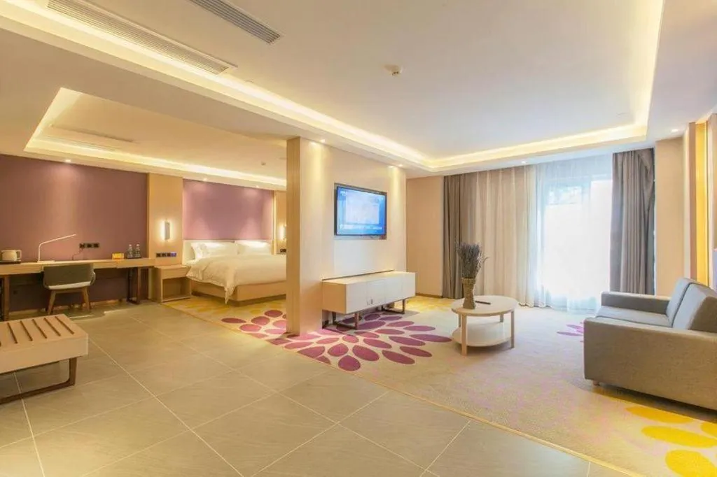 Bed in Lavande Hotel Wuhan Houhu Avenue Xingye Road