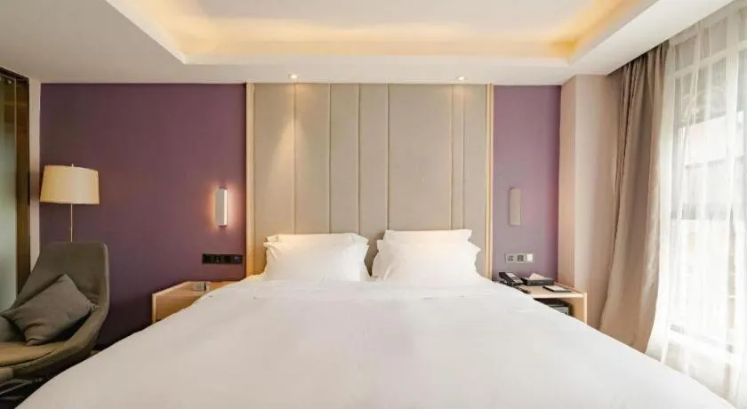 Bed in Lavande Hotel Wuhan Houhu Avenue Xingye Road