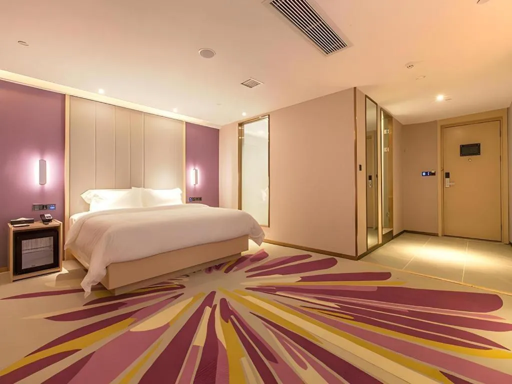 Bed in Lavande Hotel Wuhan Houhu Avenue Xingye Road