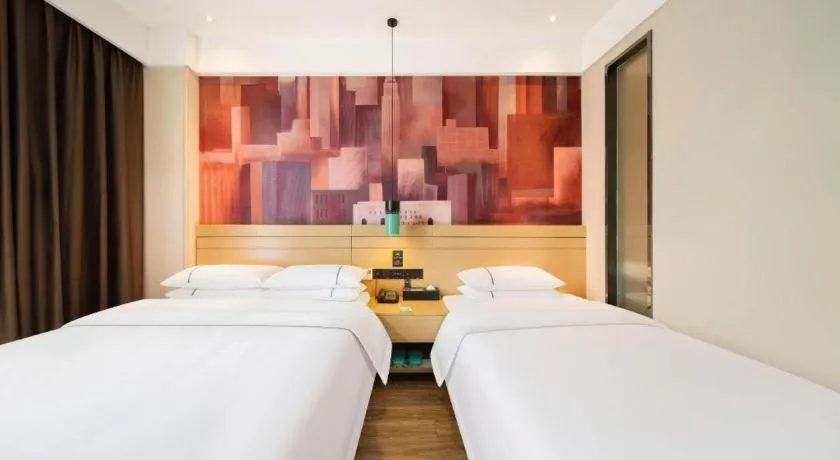 Bed in City Comfort Inn Wuhan Yuanlin Road Metro Station