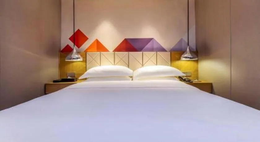 Bed in Borrman Hotel Guangzhou Quzhuang Metro Station