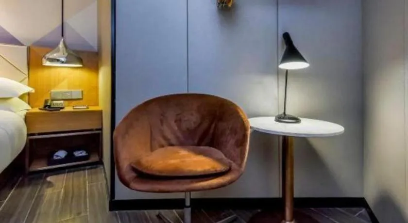 Bed in Borrman Hotel Guangzhou Quzhuang Metro Station