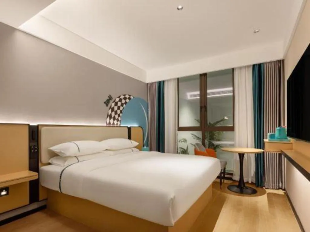 Bed in City Comfort Inn Wuhan Han'Nan Pedestrian Street