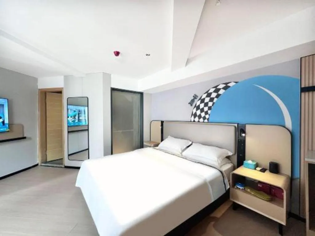 Bed in City Comfort Inn Wuhan Han'Nan Pedestrian Street