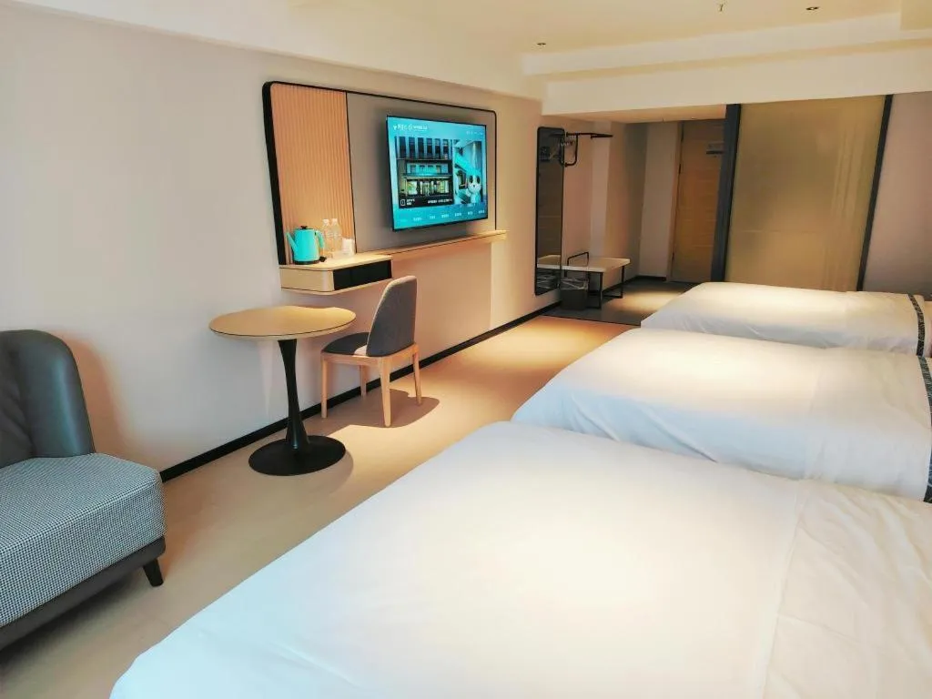 Bed in City Comfort Inn Wuhan Han'Nan Pedestrian Street