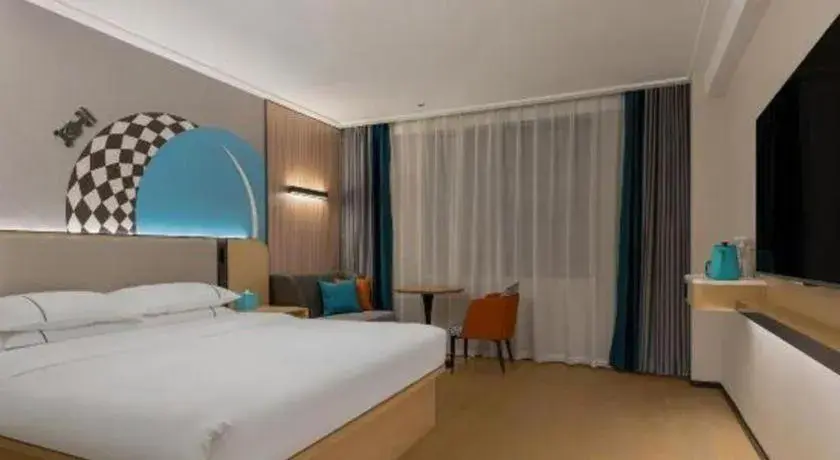 Bed in City Comfort Inn Wuhan Han'Nan Pedestrian Street Bed in City Comfort Inn Wuhan Han'Nan Pedestrian Street