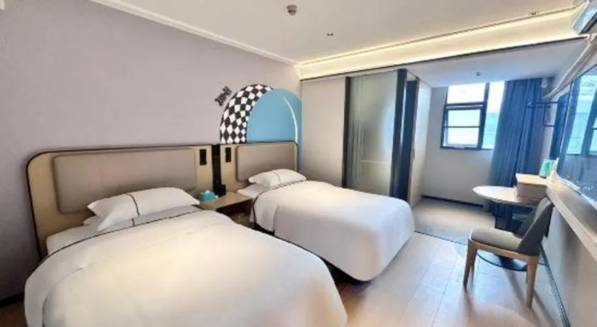 Bed in City Comfort Inn Wuhan Han'Nan Pedestrian Street