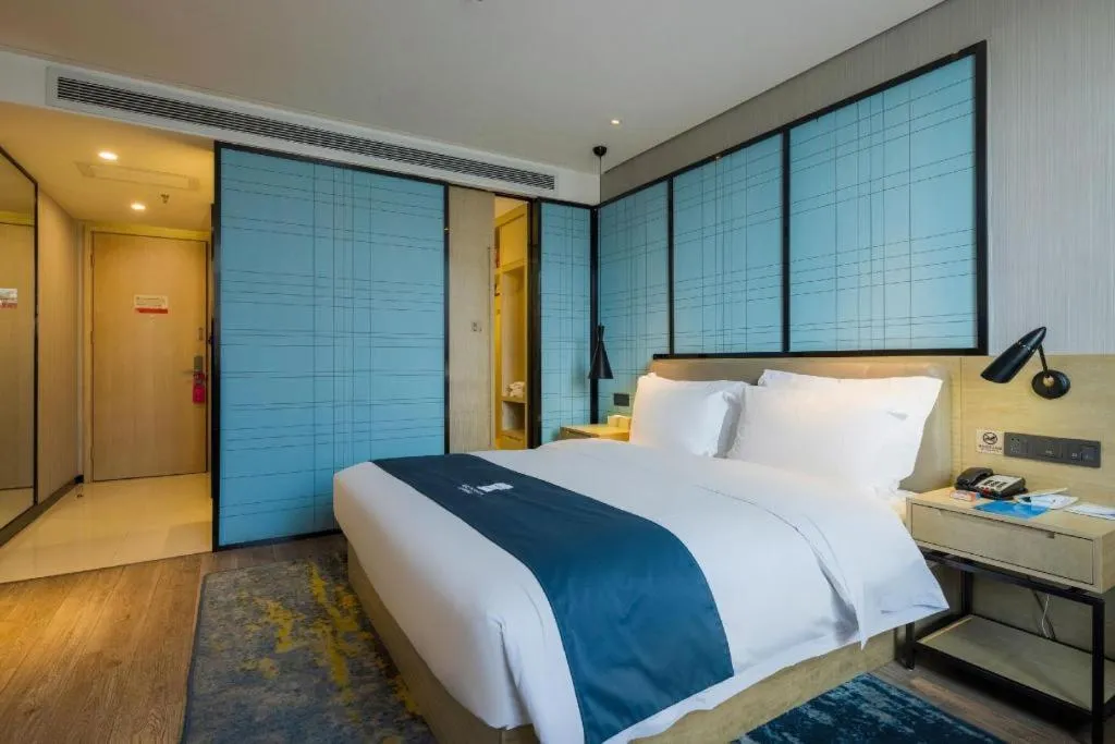 Bed in Echarm Hotel Kunming High-tech Zone Economic Management College