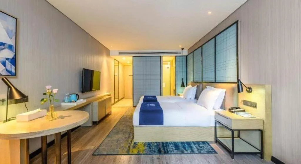 Bed in Echarm Hotel Kunming High-tech Zone Economic Management College