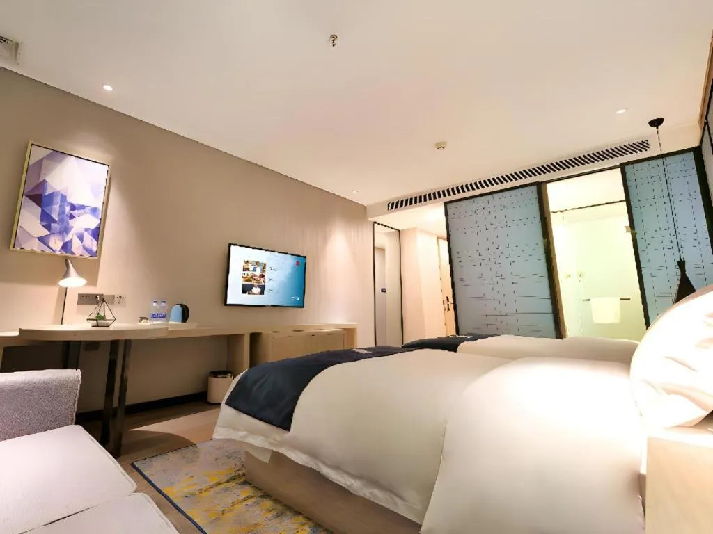 Bed in Echarm Hotel Kunming High-tech Zone Economic Management College