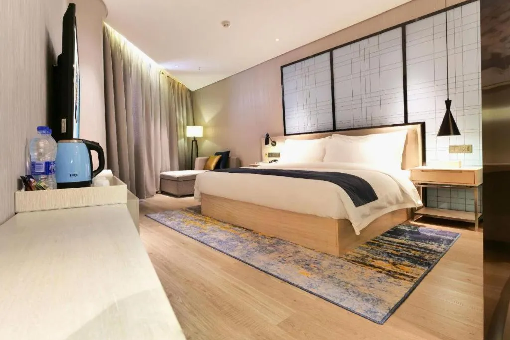 Bed in Echarm Hotel Kunming High-tech Zone Economic Management College