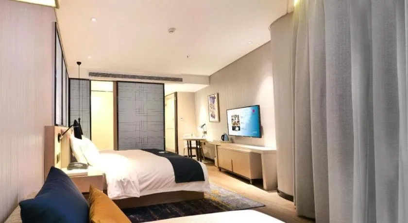 Bed in Echarm Hotel Kunming High-tech Zone Economic Management College