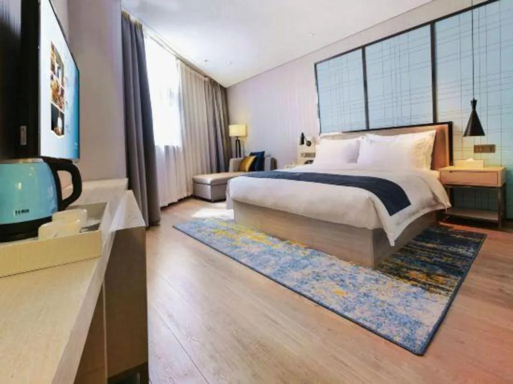 Bed in Echarm Hotel Kunming High-tech Zone Economic Management College