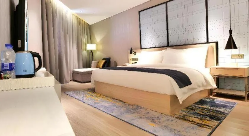 Bed in Echarm Hotel Kunming High-tech Zone Economic Management College