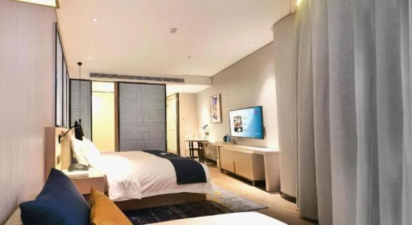 Bed in Echarm Hotel Kunming High-tech Zone Economic Management College