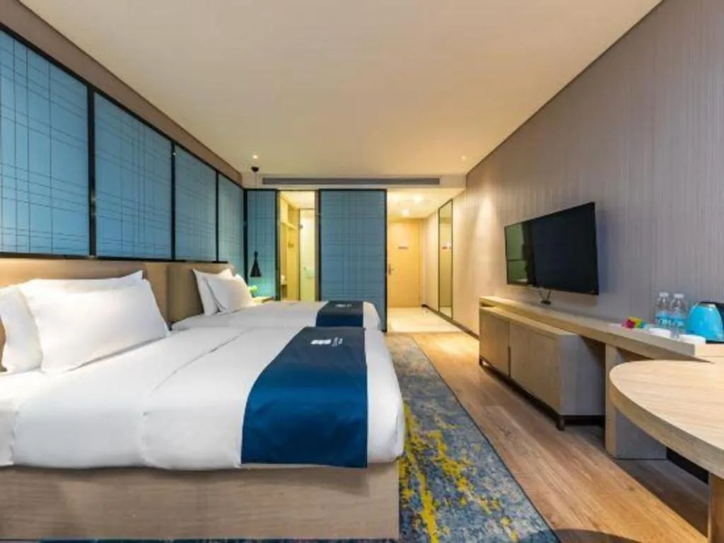 Bed in Echarm Hotel Kunming High-tech Zone Economic Management College