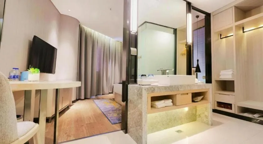 Bed in Echarm Hotel Kunming High-tech Zone Economic Management College