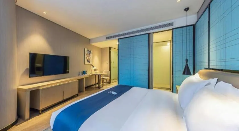 Bed in Echarm Hotel Kunming High-tech Zone Economic Management College