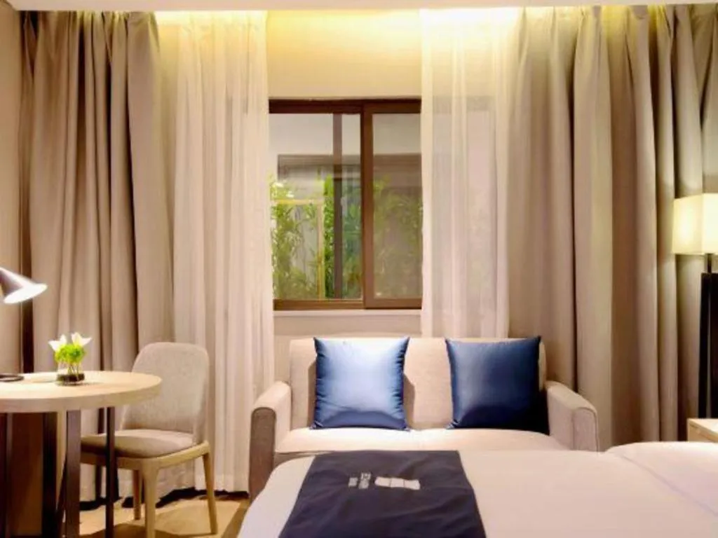 Bed in Echarm Hotel Kunming High-tech Zone Economic Management College