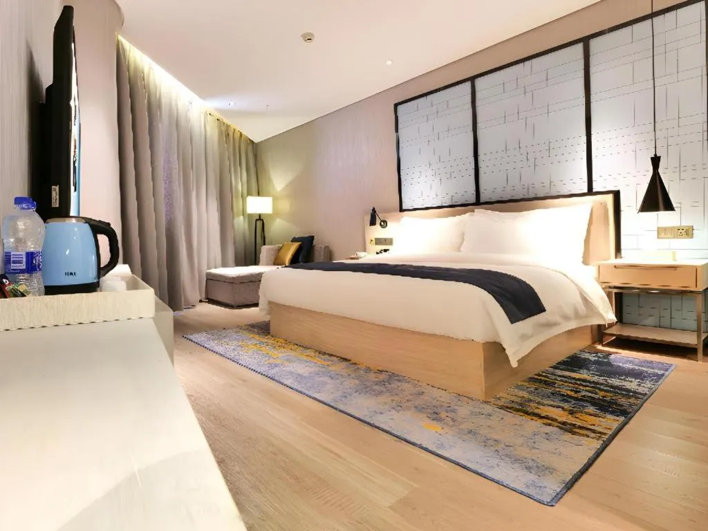 Bed in Echarm Hotel Kunming High-tech Zone Economic Management College