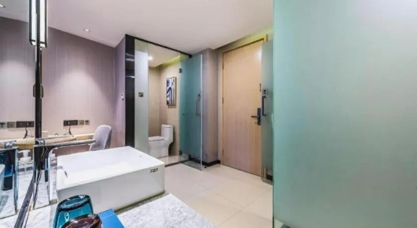 Bed in Echarm Hotel Kunming High-tech Zone Economic Management College