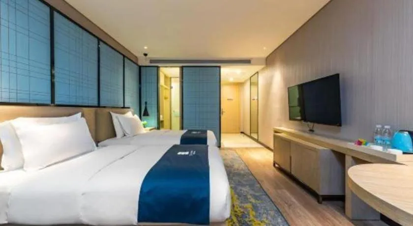 Bed in Echarm Hotel Kunming High-tech Zone Economic Management College