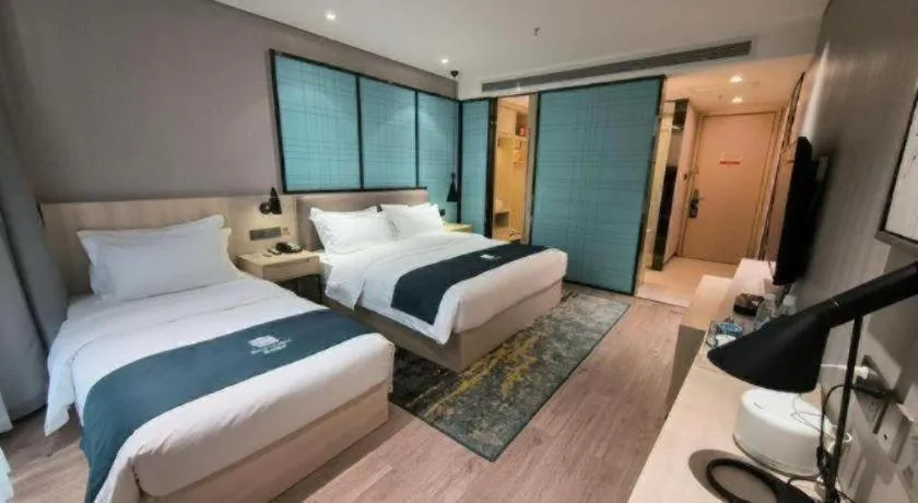 Bed in Echarm Hotel Kunming High-tech Zone Economic Management College