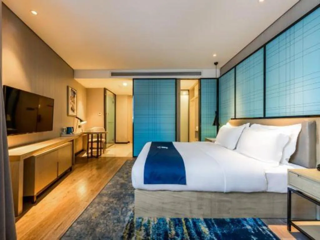 Bed in Echarm Hotel Kunming High-tech Zone Economic Management College