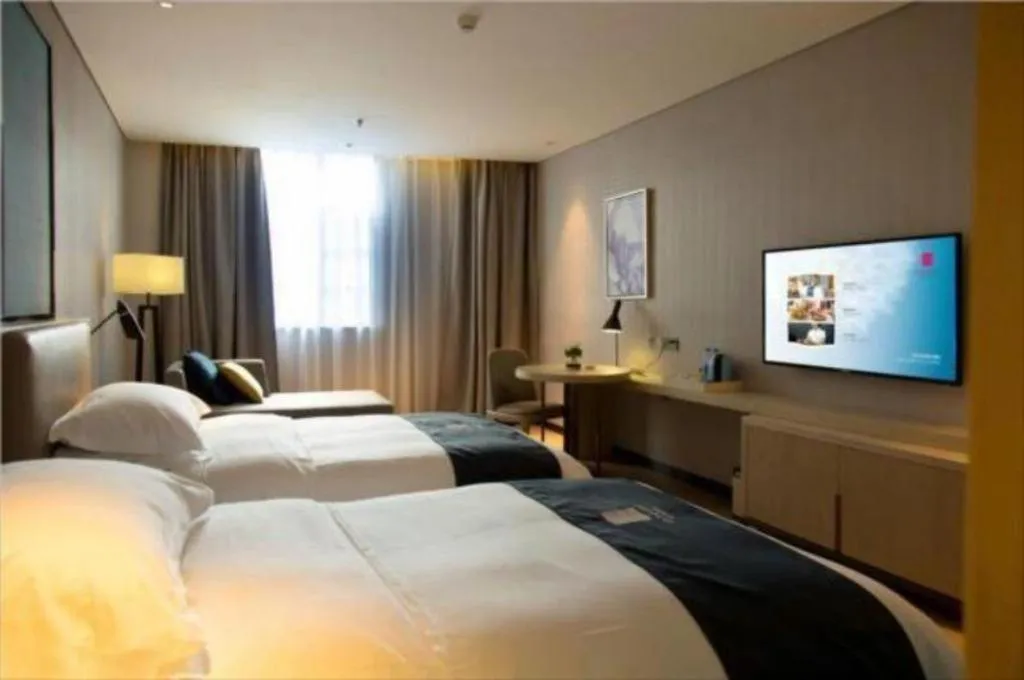 Bed in Echarm Hotel Kunming High-tech Zone Economic Management College