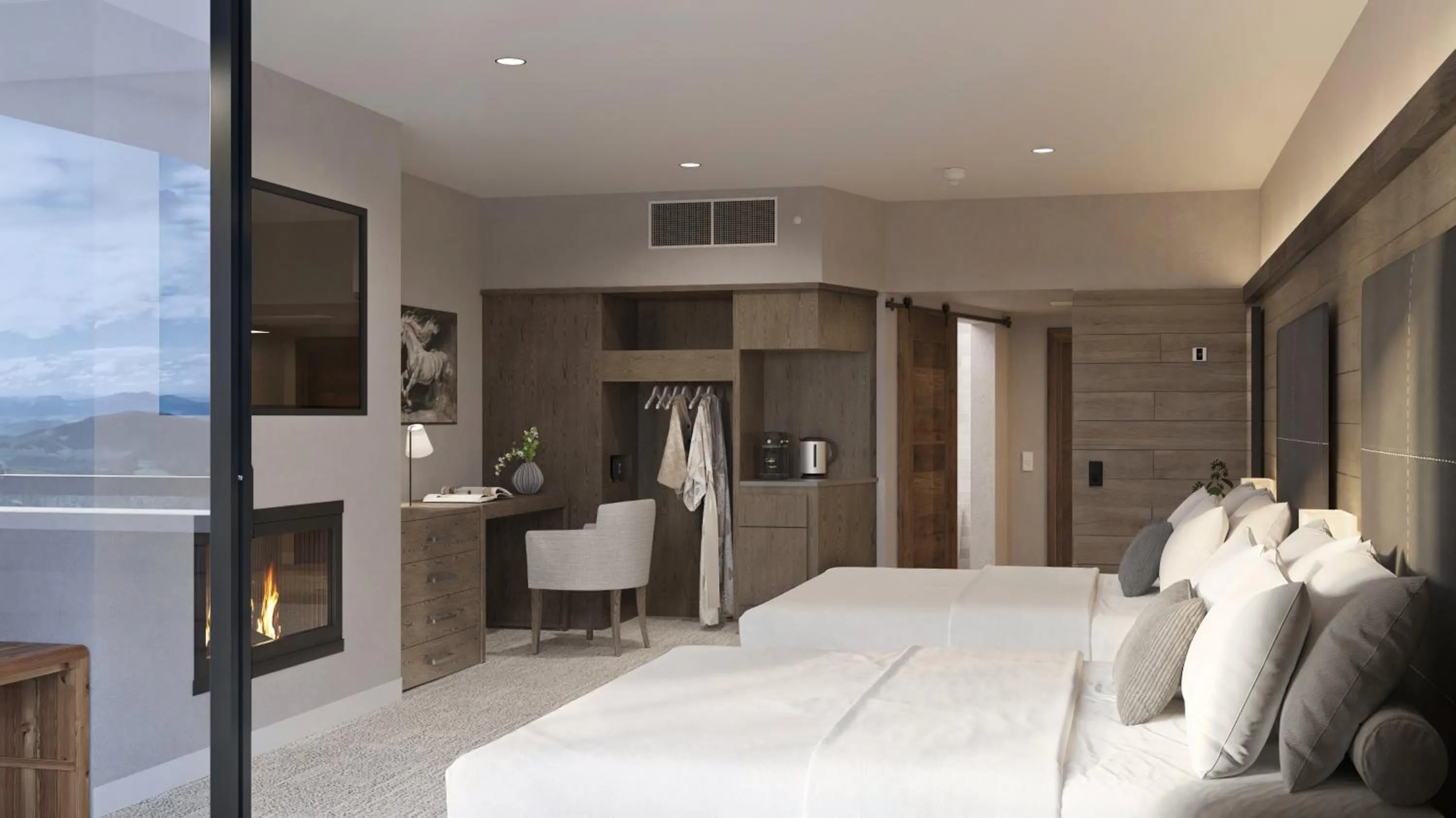 Bed in Hotel Jackson